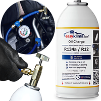 Gaz Do Napełniania Klimatyzacji W Aucie R134A Czynnik Chłodniczy + OLEJ