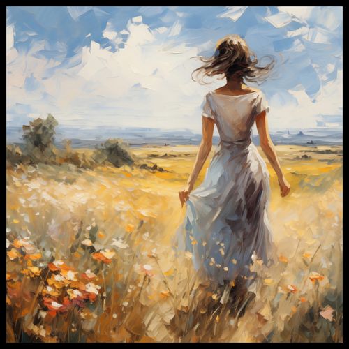 Plakat 80x80cm Podmuch Lata na Arena.pl