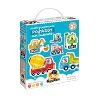 czuczu puzzle progresy pojazdy na budowie 2+ 1842