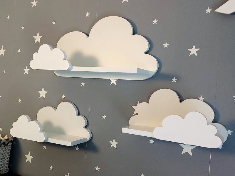Półki chmurki zestaw 3szt Fantasy Ekstra Prestige zdjęcie 3