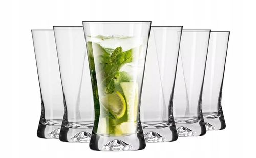 SZKLANKI NAPOJÓW LONG DRINK KROSNO X-LINE 360 ML x 6 SZT na Arena.pl