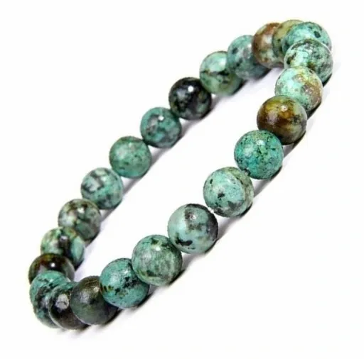 BRANSOLETKA DAMSKA KAMIEŃ KORALIKI TURKUS zdjęcie 3