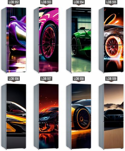 Mata magnetyczna magnes ozdobny na lodówkę KOLOROWY ROWER 171 x 61 cm na Arena.pl