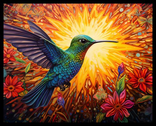 Plakat 50x40cm Koliber Barw na Arena.pl