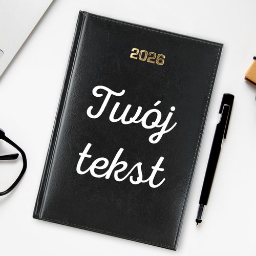Kalendarz książkowy 2026 + GRAWER twojego dowolnego tekstu na Arena.pl