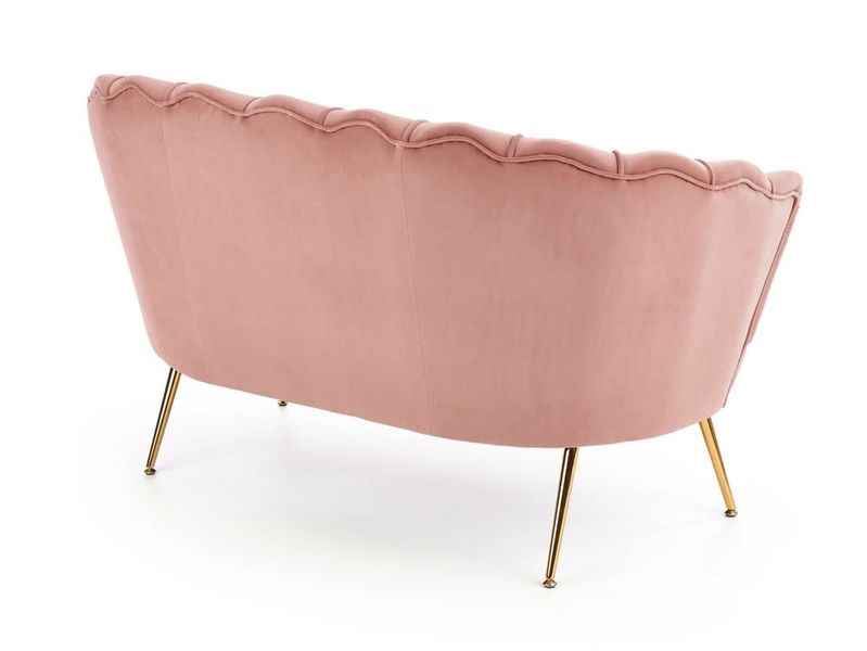 Sofa muszelka Florecja różowa zdjęcie 5