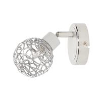 Virgo Kinkiet 1xG9 Max.40W Biały/Chrom