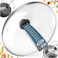 Pokrywka SZKLANA pokrywa do garnka garnków patelni uniwersalna gałka 32 cm