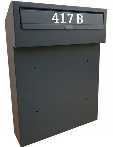 SKRZYNKA NA LISTY PRZELOTOWA DWUSTRONNA W3 + NAPIS na Arena.pl