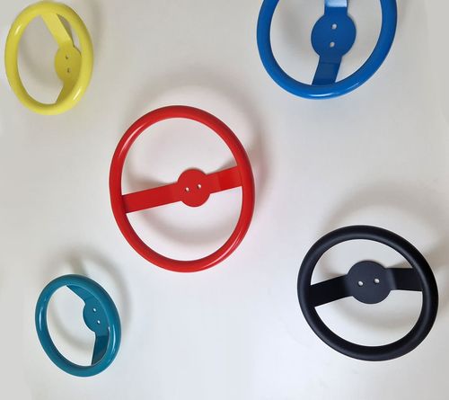 Uchwyt wspinaczkowy Kierownica duży - biały na Arena.pl