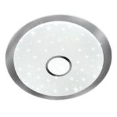 LAMPA sufitowa VEN P-9179/46 okrągła OPRAWA plafon LED 74W z efektem gwiazd biały