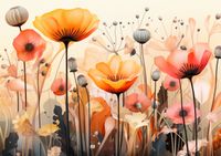 Plakat 84,1x59,4cm Taneczne Maki