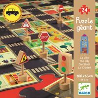 Puzzle Djeco Geant Ulice w mieście DJ07161 24 elementy