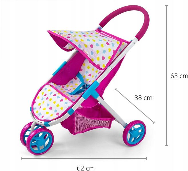 Wózek dla lalek Susie Prestige Milly Mally zdjęcie 6