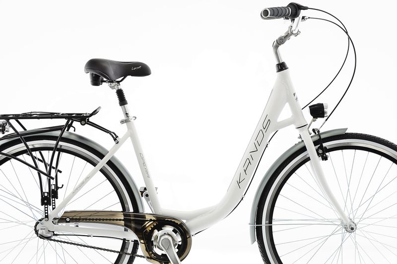 Rower miejski 28 Kands OPERA 17 biało graf 2021r Arena.pl