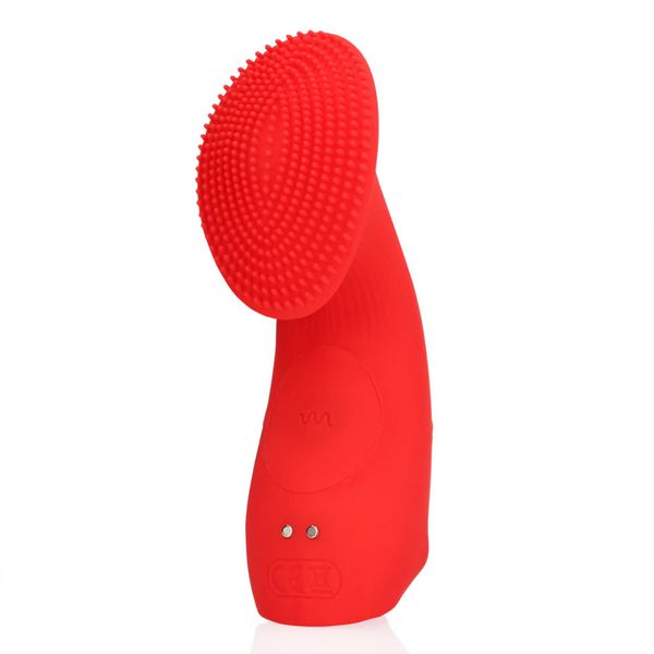 Textured Finger Vibrator - Sunrise Red zdjęcie 5