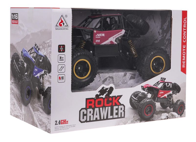 Crawler Monster Rock R/C 1:16 Czerwony zdjęcie 2