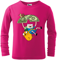 Koszulka z długim rękawem - Pora na Przygodę - Adventure Time