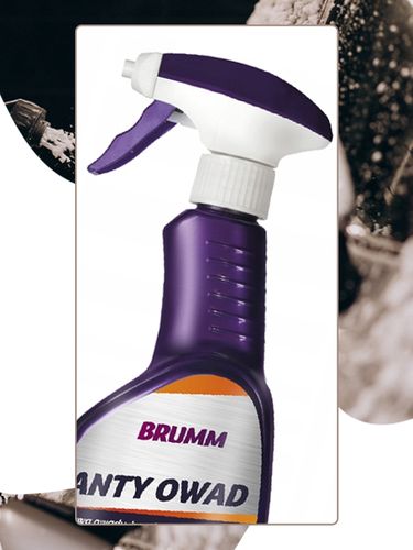 PŁYN DO USUWANIA OWADÓW BRUMM DO REFLEKTORÓW SZYB LUSTEREK ATOMIZER 500 ml na Arena.pl