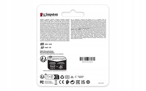 Karta SD Kingston 512GB SDXC Canvas React Plus UHS-II V60 4K na Arena.pl