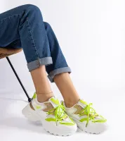 Białe sneakersy sportowe Sulamita 38