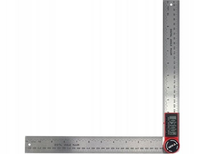 YATO KĄTOMIERZ CYFROWY ELEKTRONICZNY KĄTOWNIK LCD zdjęcie 4