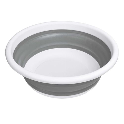 Miska okrągła 37 cm biało-szara COMPACT 9 litrów na Arena.pl