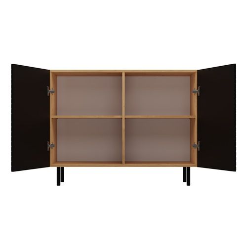 KOMODA KAMA 2 DRZWI - ARTISAN/CZERŃ na Arena.pl