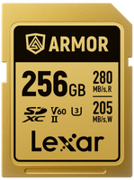 Karta pamięci Lexar SDXC ARMOR Gold UHS-II U3, R280/W210 (V60) 256GB