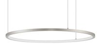Zwisowa lampa TOLUCA LE42786 Luces Exclusivas LED 36W 3000K ring srebrny