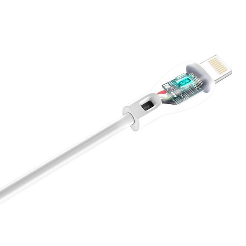 Przewód kabel do iPhone USB - Lightning 2.4A 1m biały na Arena.pl