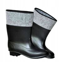 Kalosze męskie Gumofilce gumowce Wodoodporne Ocieplane robocze POLSKIE 42