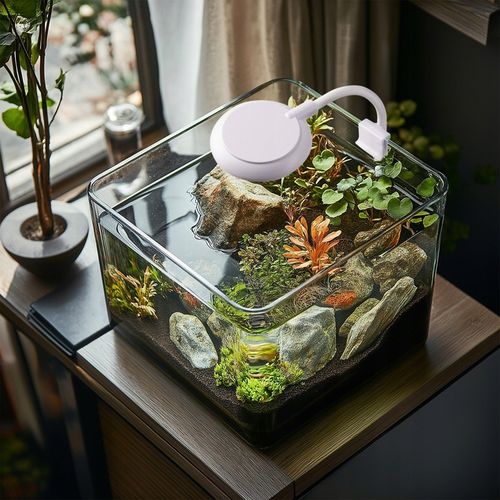 LAMPKA LED KRUGER MEIER DO AKWARIUM 10L-40L MOCNA ROŚLINNA na Arena.pl