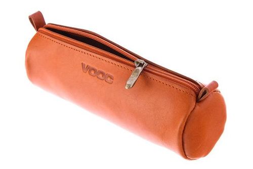 Duży okrągły piórnik Vintage P35 brąz na Arena.pl