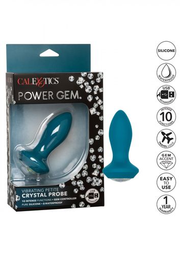 Vibrating Petite Crystal Probe Blue na Arena.pl