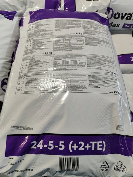NAWÓZ COMPO N-MAX 25 KG 24-5-5 (+2+TE) NOVATEC do Traw trawy trawników zdjęcie 4