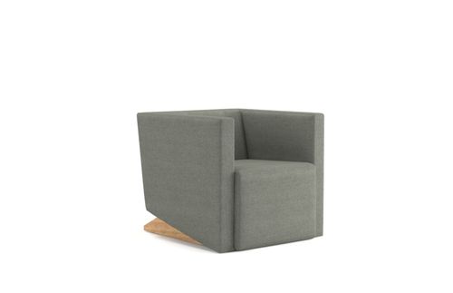 Fotel Plain szary na Arena.pl