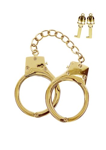 Gold Plated BDSM Handcuffs Gold na Arena.pl