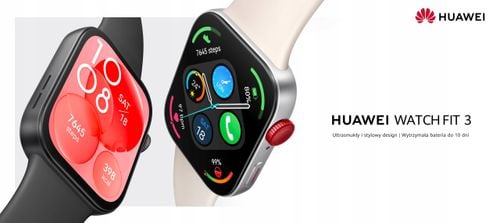 Smartwatch Huawei Watch Fit 3 beżowy na Arena.pl