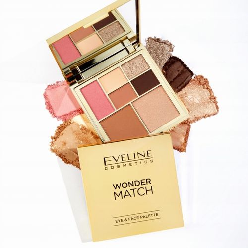Eveline Cosmetics Wonder Match Paleta do makijażu oczu konturowania twarzy na Arena.pl