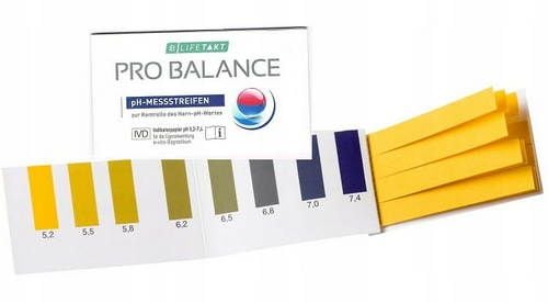 LR Paski Pro Balance do pomiaru pH moczu