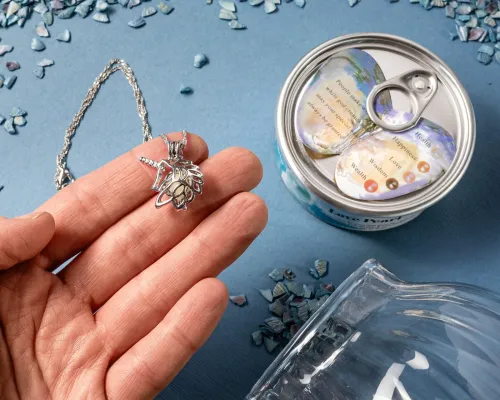 Naszyjnik Jednorożec z Dwoma Perłami - Prezent dla Dziewczyny na Arena.pl