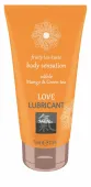 love lubricant mango & green tea żel intymny jadalny 100 ml