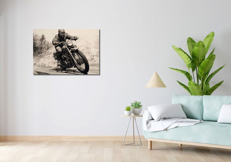 Obraz 90x60cm Na Pełnej Prędkości zdjęcie 2