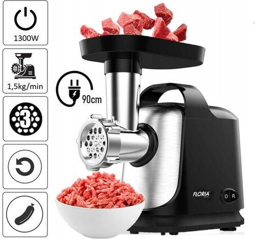 MASZYNKA DO MIELENIA MIĘSA ELEKTRYCZNA REWERS 3 SITA KIEŁBASY KEBBE na Arena.pl