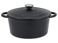 Garnek ŻELIWNY 4,8L Kociołek Ciężki BRYTFANNA 26cm