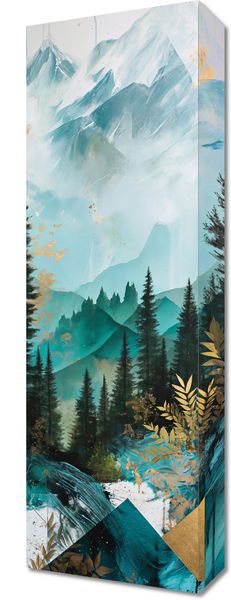 Obraz 20x60cm Przeplatane Krajobrazy zdjęcie 1