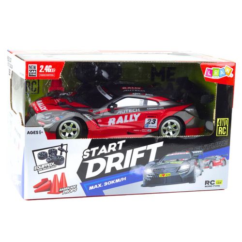 ZDALNIE STEROWANY SAMOCHÓD WYŚCIGOWY DLA DZIECI CZERWONY na Arena.pl