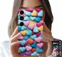 ETUI DO SAMSUNG GALAXY A15 4G - KOLOROWE SERCA MOŻLIWOŚĆ PERSONALIZACJI
