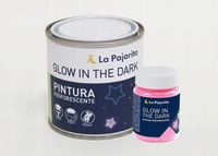 Farba akrylowa La Pajarita różowa fluorescencyjna 250 ml